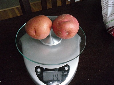 Potato food Scale