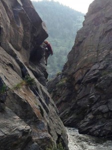 Rock Climbing in Clear Creek Canyon