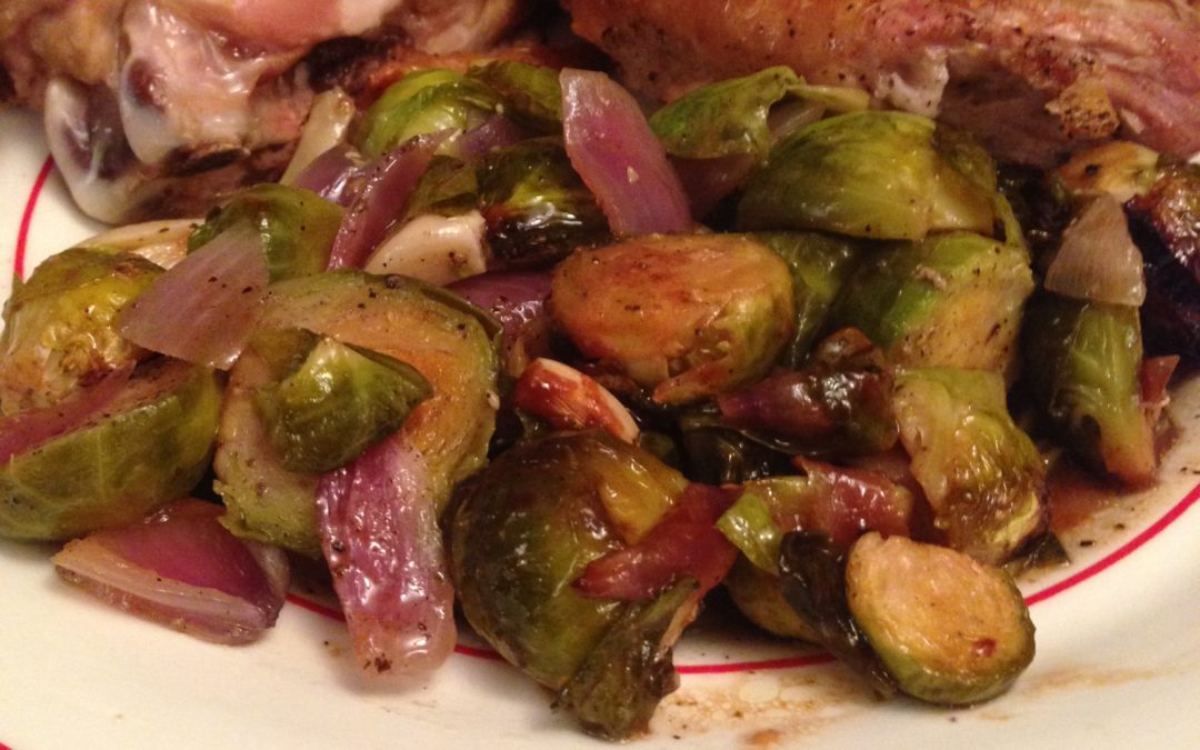 Baked Turkey with Brussel Sprouts
