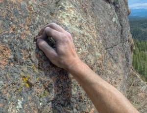 Rock climbing South Platte