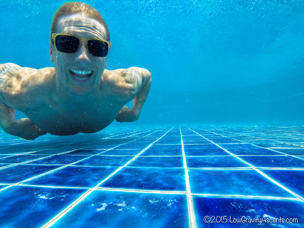 Underwater GoPro Selfie
